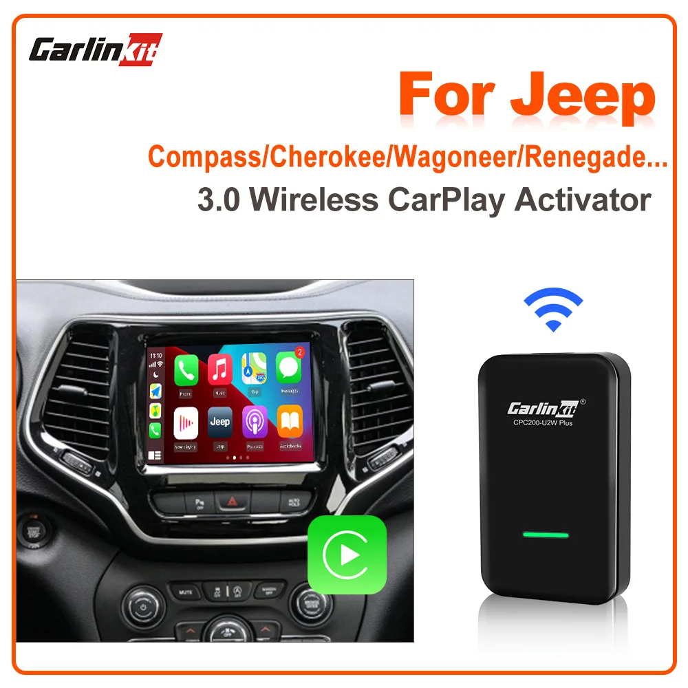 Carlinkit 3.0 беспроводной адаптер Carplay для Jeep Compass Renegade Wrangler Cherokee Gladiator Grand Wagoneer 2017-2022 IOS15 Siri
Carlinkit 3.0 беспроводной адаптер Carplay для Jeep Compass Renegade Wrangler Cherokee Gladiator Grand Wagoneer 2017-2022 IOS15 Siri