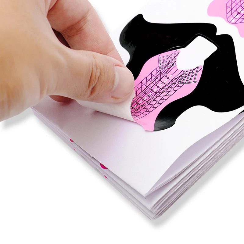 100 Pcs Nail Extension Guide Manicure Tool Nail Butterfly Rectangular Paper Holder Self-Adhesive Sticker for Girls and Women
100 Pcs Nail Extension Guide Manicure Tool Nail Butterfly Rectangular Paper Holder Self-Adhesive Sticker for Girls and Women