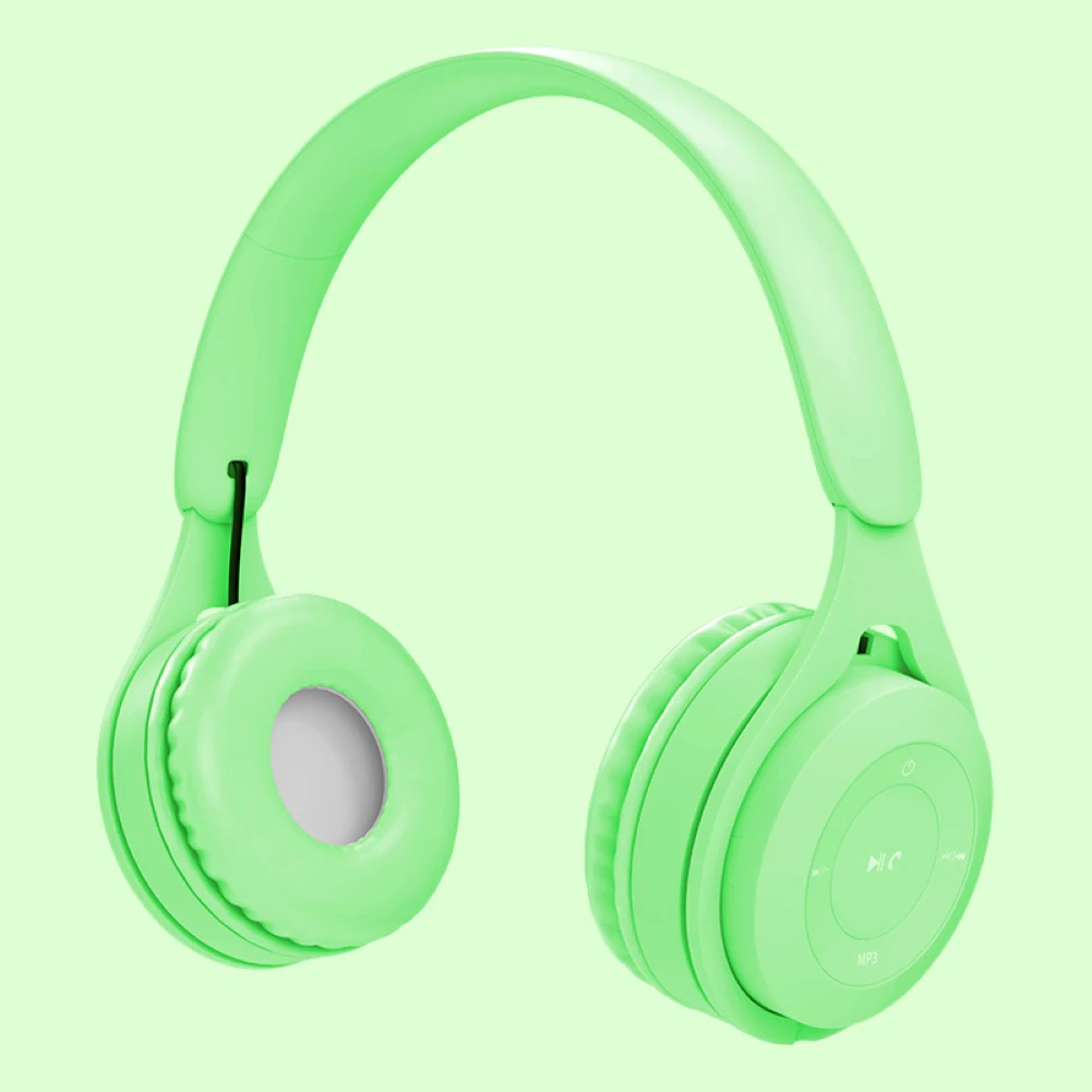 Children Bluetooth 5.0 Wireless Headset Adjustable Folding Stereo Over-Ear Headset Earphones Hifi Music Player with Microphone
Children Bluetooth 5.0 Wireless Headset Adjustable Folding Stereo Over-Ear Headset Earphones Hifi Music Player with Microphone