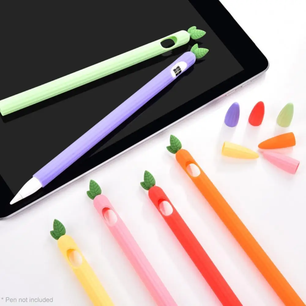 For Apple Pencil 1rd/2th Generation Pen Cover Compatible For iPad Tablet Touch Pen Stylus Cute Vegetable Protective Case Pen Cap
For Apple Pencil 1rd/2th Generation Pen Cover Compatible For iPad Tablet Touch Pen Stylus Cute Vegetable Protective Case Pen Cap