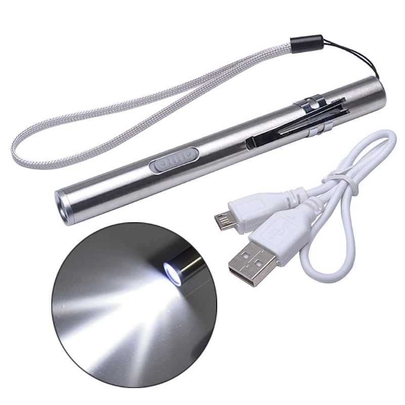 Ручка с подзарядкой по USB, минисветильник ный светодиодный фонафонарь для ухода за ребенком, из нержавеющей стали
Ручка с подзарядкой по USB, минисветильник ный светодиодный фонафонарь для ухода за ребенком, из нержавеющей стали