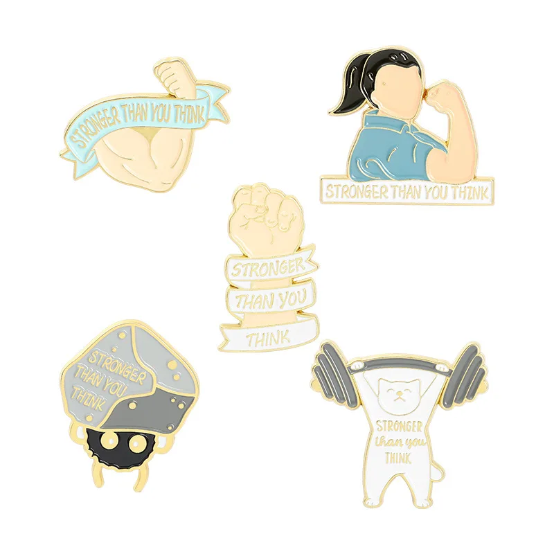 Fashion Enamel Badges Lapel Pins Women Brooches For Clothes Fist Weightlifting Hijab Pins Decorative Badges Brooch On Backpack
Fashion Enamel Badges Lapel Pins Women Brooches For Clothes Fist Weightlifting Hijab Pins Decorative Badges Brooch On Backpack