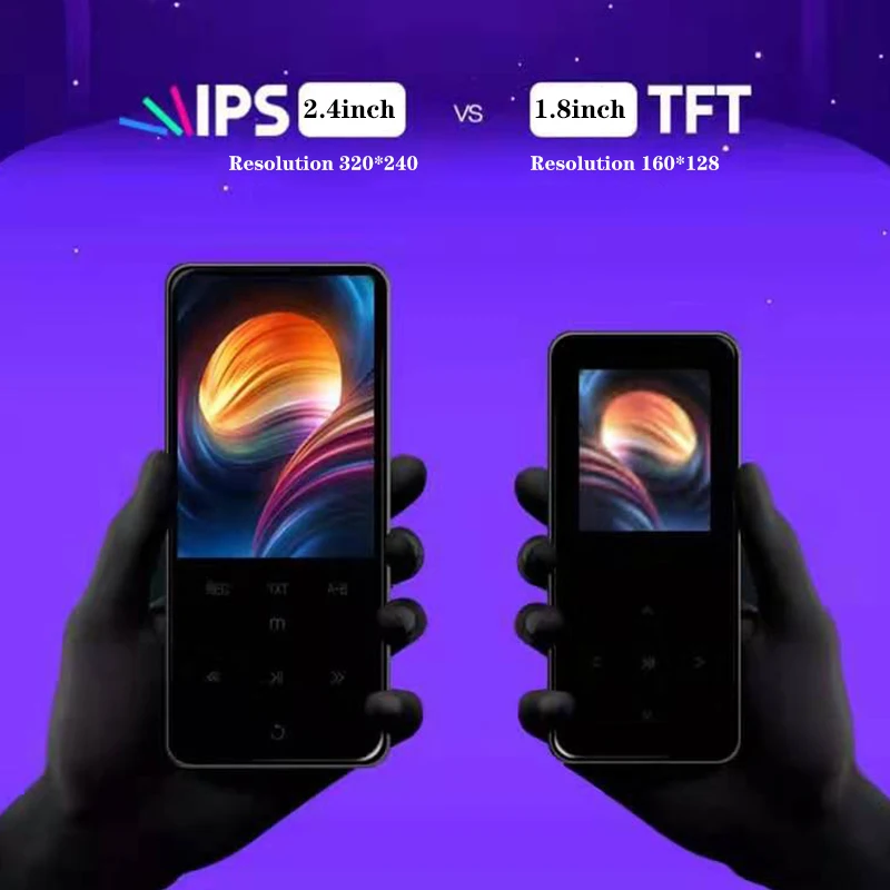 X8 металлический сенсорный экран MP4 Bluetooth музыкальный плеер для спорта бега