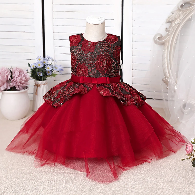 Infantil Flower Dress For Girls 1st Birthday Party Wedding Lace Tutu Girl Dress Baby Girl Princess Vestido Christmas Costume
Infantil Flower Dress For Girls 1st Birthday Party Wedding Lace Tutu Girl Dress Baby Girl Princess Vestido Christmas Costume