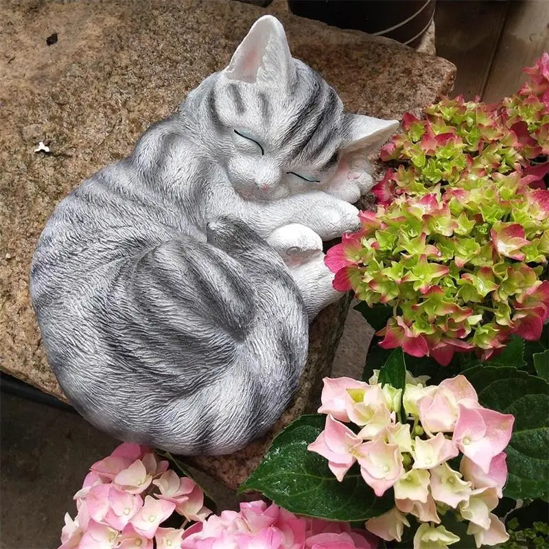 3D имитация спящего кота, сада, планета, милая кошка, художественные украшения, садовые поделки для двора, фигурка газона, домашний декор
3D имитация спящего кота, сада, планета, милая кошка, художественные украшения, садовые поделки для двора, фигурка газона, домашний декор
