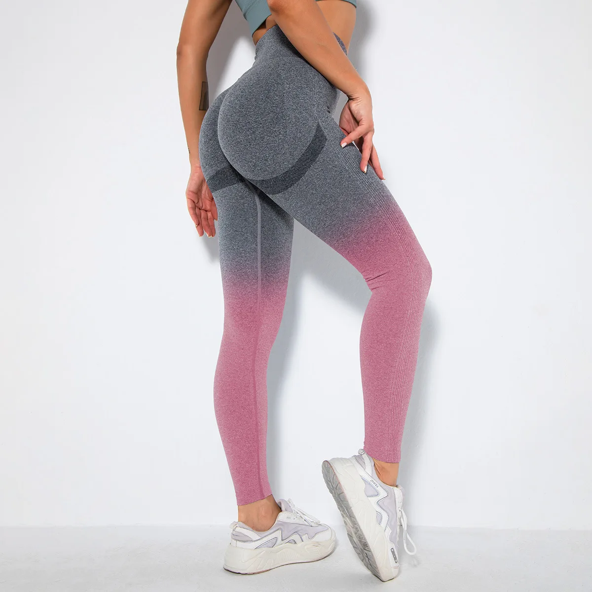 SDFHSFH New Women Gym Seamless Sports Legging Gradient Color Exercise Fitness Yoga Pants Stretchy High Waist Sports Pants
SDFHSFH New Women Gym Seamless Sports Legging Gradient Color Exercise Fitness Yoga Pants Stretchy High Waist Sports Pants