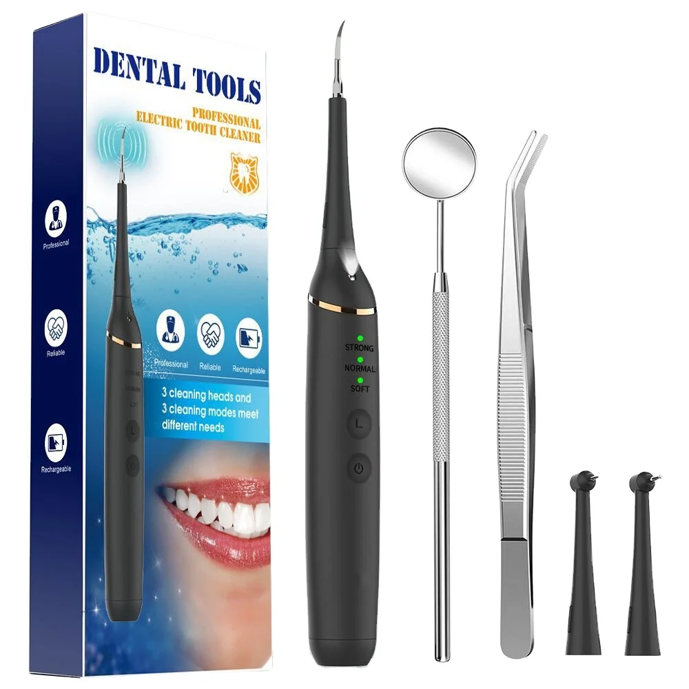 Electric Sonic Dental Whitener Scaler Teeth Whitening Kit Teeth Calculus Tartar Remover Tools Cleaner Tooth Stain Oral Care
Electric Sonic Dental Whitener Scaler Teeth Whitening Kit Teeth Calculus Tartar Remover Tools Cleaner Tooth Stain Oral Care