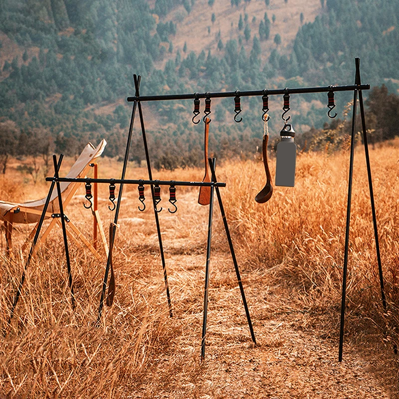 Lightweight Outdoor Folding Camping Shelf Aluminum Alloy Clothes Storage Hanger Cookware Eequipment Hanging Rack Triangle Rack
Lightweight Outdoor Folding Camping Shelf Aluminum Alloy Clothes Storage Hanger Cookware Eequipment Hanging Rack Triangle Rack