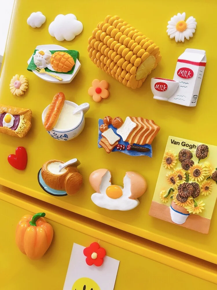 Imitation Food 3d Creative Kitchen Fridge Magnets Decoration Accessories Simulation Foods Cute Refrigerator Magnetic Stickers
Imitation Food 3d Creative Kitchen Fridge Magnets Decoration Accessories Simulation Foods Cute Refrigerator Magnetic Stickers