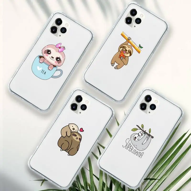 Sloth cartoon funny cute Phone Case Transparent soft For iphone 12 11 13 7 8 6 s plus x xs xr pro max mini
Sloth cartoon funny cute Phone Case Transparent soft For iphone 12 11 13 7 8 6 s plus x xs xr pro max mini