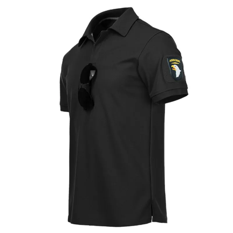 MORUANCLE Men's Military Style Polo Shirt Summer Short Sleeve Breathable Tactical T Shirt Quick Dry Stretch Cargo Tops
MORUANCLE Men's Military Style Polo Shirt Summer Short Sleeve Breathable Tactical T Shirt Quick Dry Stretch Cargo Tops
