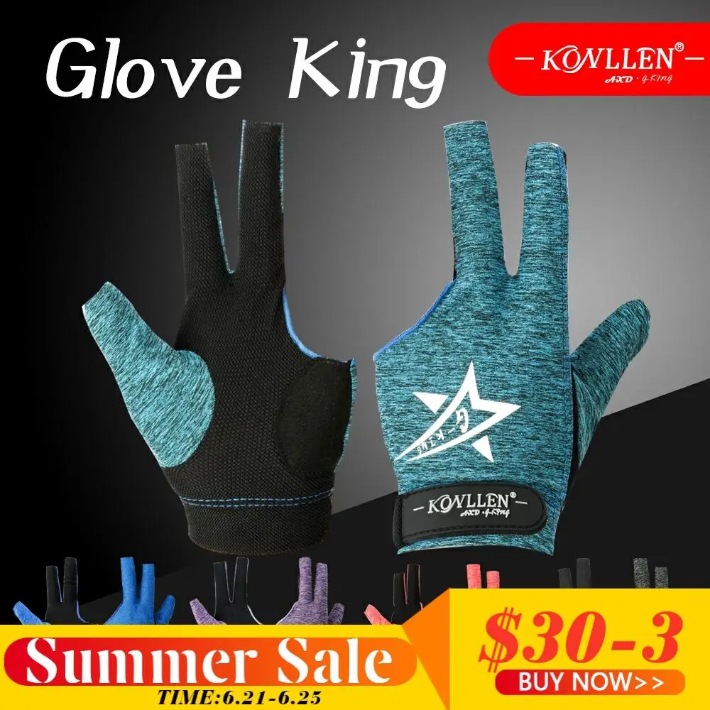KONLLEN Pool Gloves Billiard Gloves Three Fingers Left Hand L/XL Glove-Open Finger Glove Snooker Cue Gloves Billiard Accessories
KONLLEN Pool Gloves Billiard Gloves Three Fingers Left Hand L/XL Glove-Open Finger Glove Snooker Cue Gloves Billiard Accessories