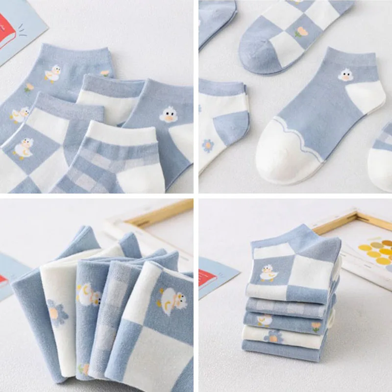 5 Pairs/Set Stripe Women Socks Fruit Animals Print Short Socks Female Casual Sport Socks Soft Cotton Girls Sokken
5 Pairs/Set Stripe Women Socks Fruit Animals Print Short Socks Female Casual Sport Socks Soft Cotton Girls Sokken
