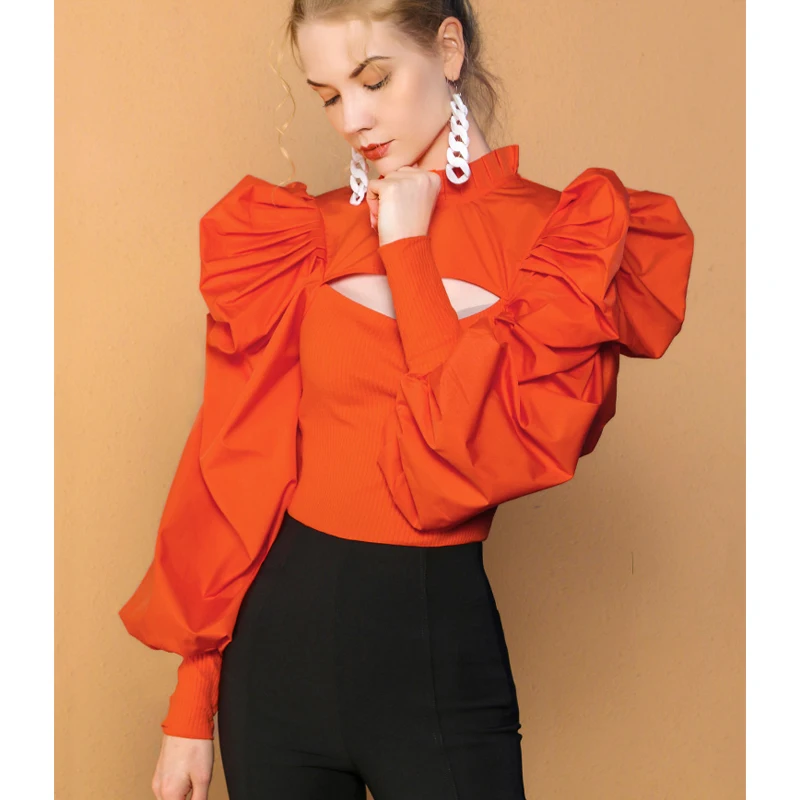Осень 2020 Новая женская сексуальная модная рубашка с длинным рукавом ярких цветов
Осень 2020 Новая женская сексуальная модная рубашка с длинным рукавом ярких цветов