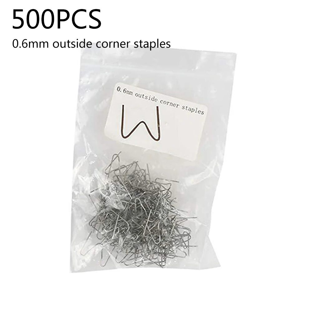 500 PCS Welding Wire Hot Staples Standard Pre-cut Welding Nail Wave Staples 0.8mm 0.6mm Stapler Repair Tool
500 PCS Welding Wire Hot Staples Standard Pre-cut Welding Nail Wave Staples 0.8mm 0.6mm Stapler Repair Tool
