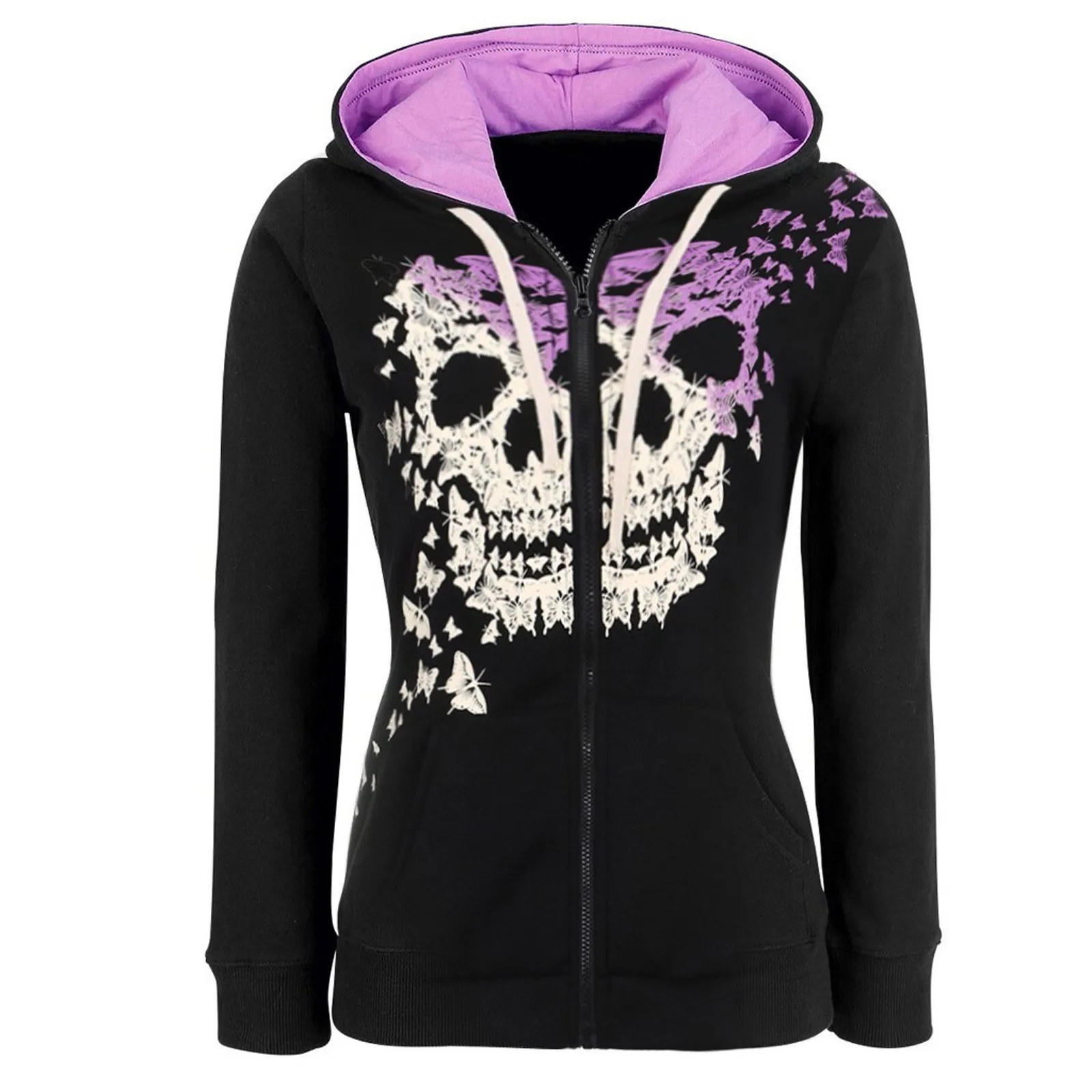 Punk Style Women's Hoodie Skull Long Sleeve Casual Top Goth Skeleton Dark Black 2021 Loose Ulzzang Fashion Women's Sweatshirt
Punk Style Women's Hoodie Skull Long Sleeve Casual Top Goth Skeleton Dark Black 2021 Loose Ulzzang Fashion Women's Sweatshirt