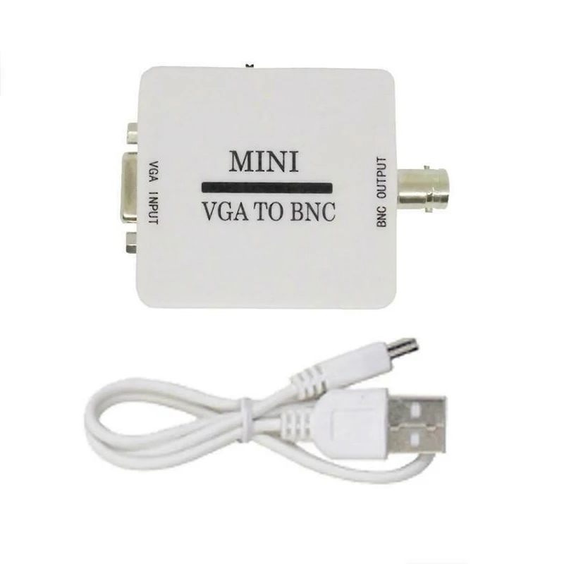 Мини HD VGA к BNC видео преобразователь адаптер цифровой коммутатор для монитора