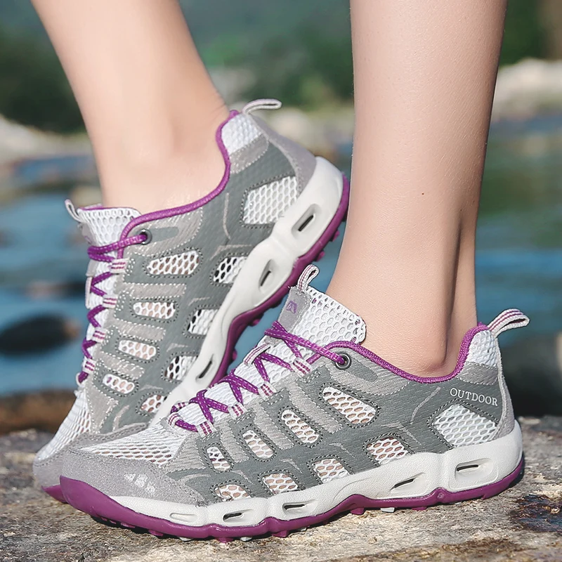Outdoor Women Trekking Shoes Woman Hiking Camping Tourism Treking Sneakers Mountain Hike Tracking Wandelschoenen Dames Summer
Outdoor Women Trekking Shoes Woman Hiking Camping Tourism Treking Sneakers Mountain Hike Tracking Wandelschoenen Dames Summer