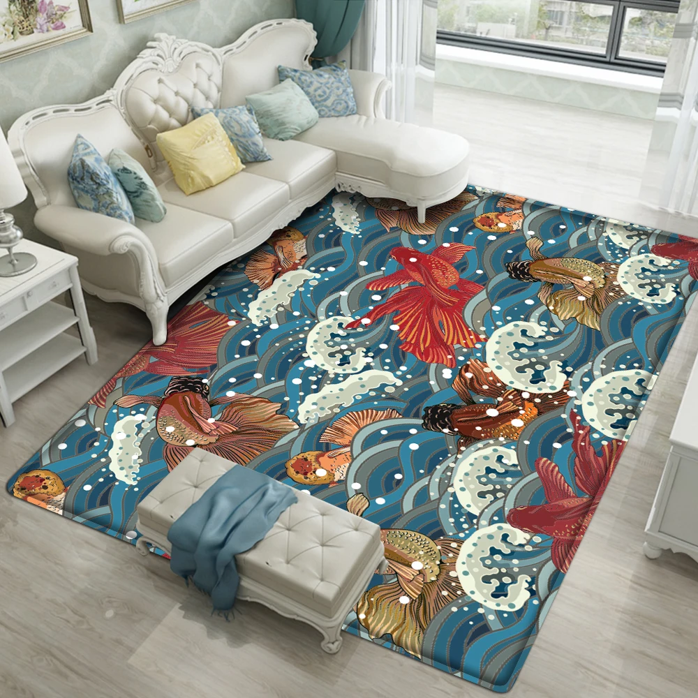 Free Shipping Japanese Style Koi Fish Carpet For Living Room Bedroom Flannel Non-slip Carpets Rug Home Decoration Carpets Tapis
Free Shipping Japanese Style Koi Fish Carpet For Living Room Bedroom Flannel Non-slip Carpets Rug Home Decoration Carpets Tapis