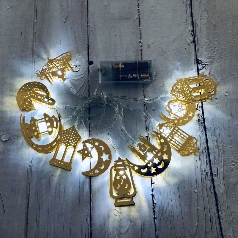 Ramadan LED String Lights Moon Led Light Indoor Livingroom Garland Curtain Creative Holiday Window Decoration Party LED Lichten
Ramadan LED String Lights Moon Led Light Indoor Livingroom Garland Curtain Creative Holiday Window Decoration Party LED Lichten