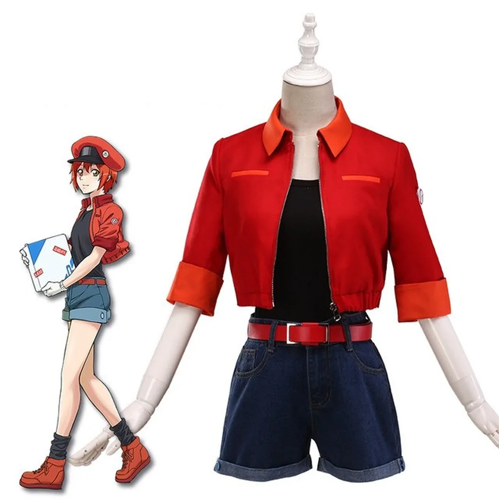 New Cells At Work Hataraku Saibou Anime Cosplay Costume Red Blood Cell Hataraku Saibou Women Anime Cosplay Costume
New Cells At Work Hataraku Saibou Anime Cosplay Costume Red Blood Cell Hataraku Saibou Women Anime Cosplay Costume