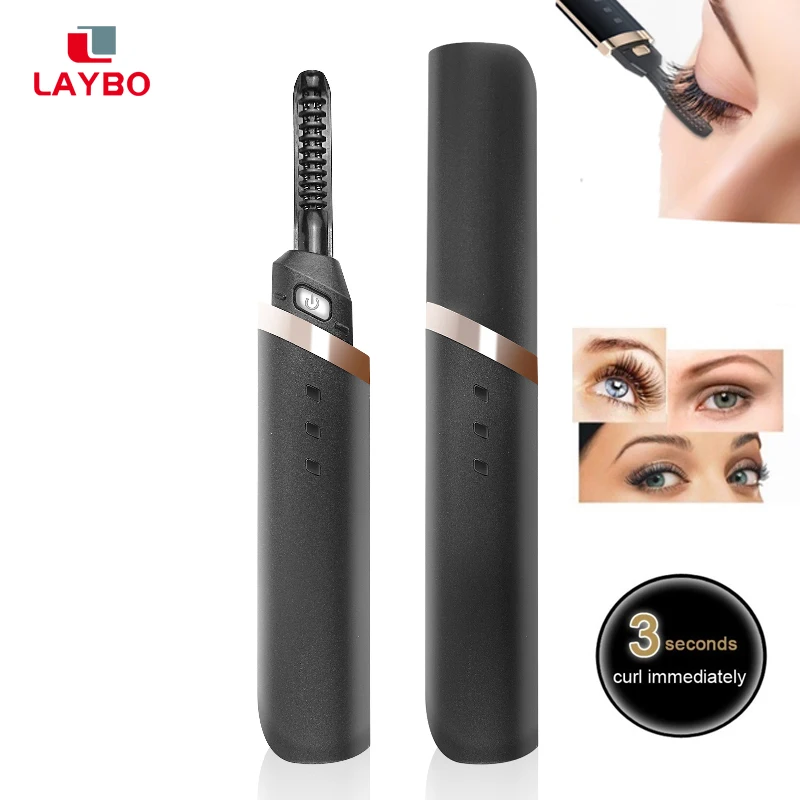 Electric Eyelash Curler Portable Pen Heated Long Lasting Eyelash Curler Useful Makeup Tool For Women New Wholesale
Electric Eyelash Curler Portable Pen Heated Long Lasting Eyelash Curler Useful Makeup Tool For Women New Wholesale