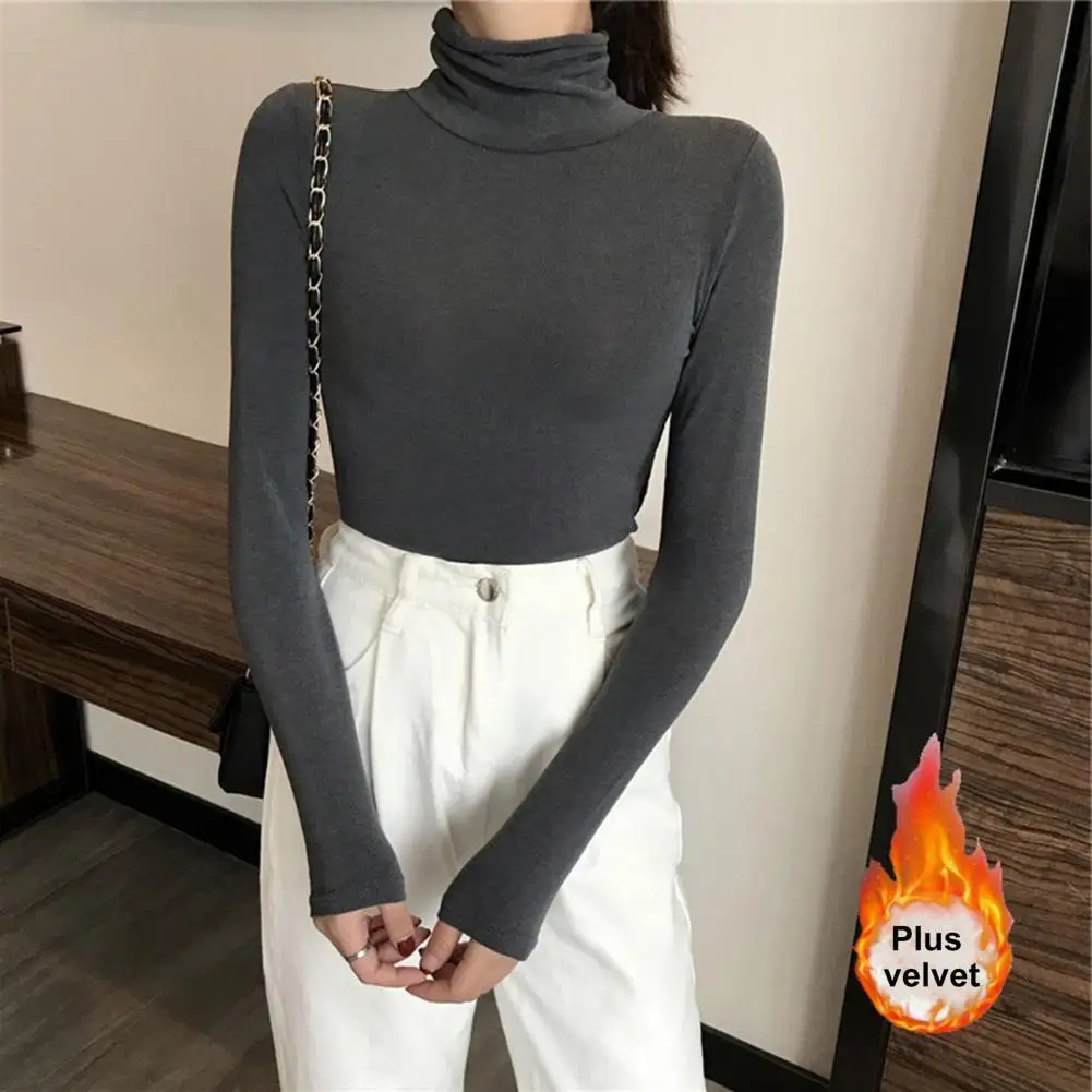 Bottoming Shirt Universal Pure Color Bottoming T-Shirt Anti-pilling Simple Pullover Tops
Bottoming Shirt Universal Pure Color Bottoming T-Shirt Anti-pilling Simple Pullover Tops