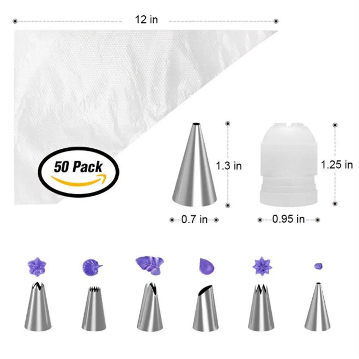 73pcs/set Decorating Supplies Kit Pastry Tube Fondant Tools Turntable Set Kitchen Dessert Baking Pastry Supplies
73pcs/set Decorating Supplies Kit Pastry Tube Fondant Tools Turntable Set Kitchen Dessert Baking Pastry Supplies