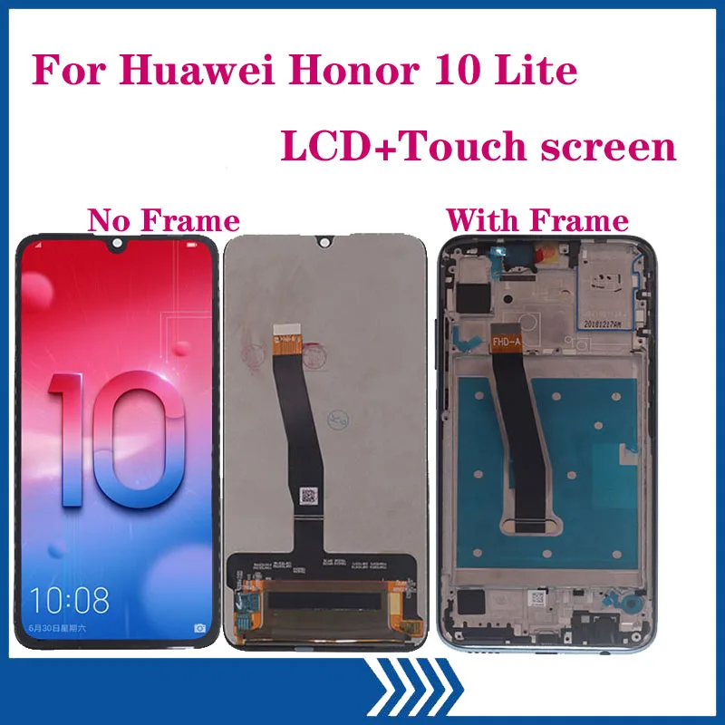 Оригинальный дисплей для Huawei Honor 10 lite, ЖК-дисплей, сенсорный экран, дигитайзер в сборе для honor 10 lite с рамкой, запасные части
Оригинальный дисплей для Huawei Honor 10 lite, ЖК-дисплей, сенсорный экран, дигитайзер в сборе для honor 10 lite с рамкой, запасные части