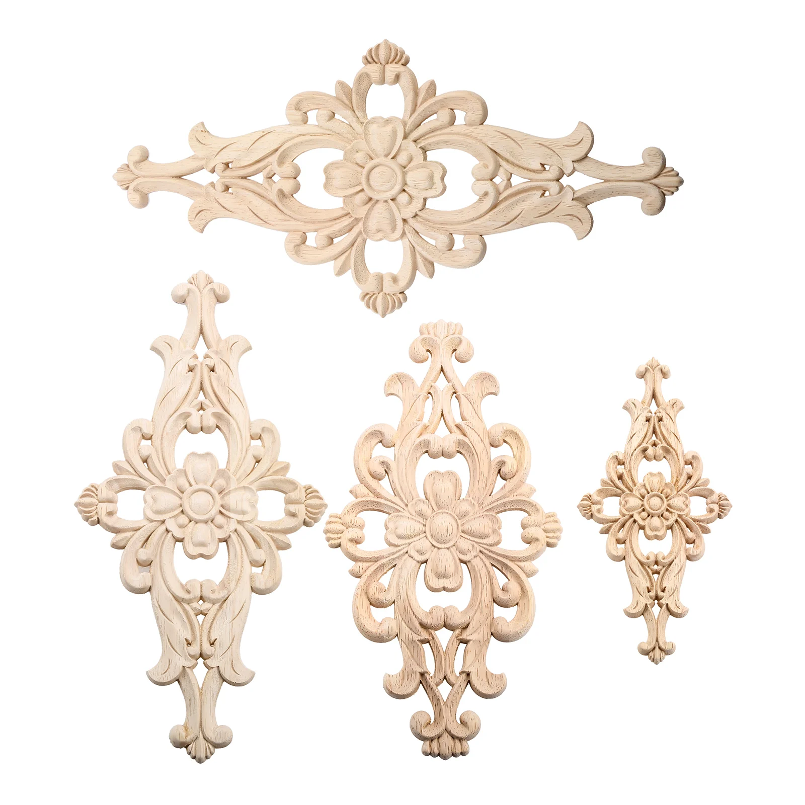 Applique Unpainted Floral Wood Carved Corner Applique Wooden Carving Decal Furniture Cabinet Door Frame Wall Home Decor Crafts
Applique Unpainted Floral Wood Carved Corner Applique Wooden Carving Decal Furniture Cabinet Door Frame Wall Home Decor Crafts