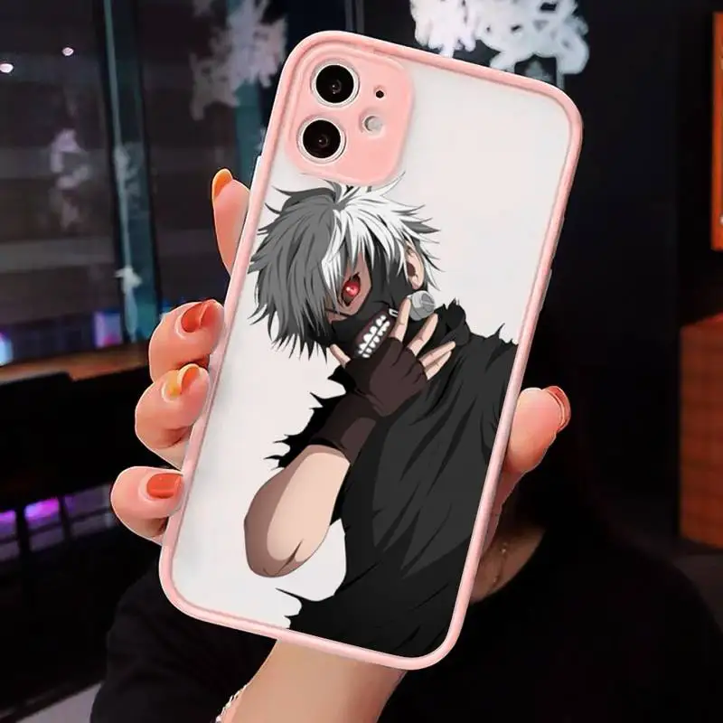 Tokyo Ghoul Phone Case For iPhone 12 11 Mini Pro XR XS Max 7 8 Plus X Matte transparent Pink Back Cover
Tokyo Ghoul Phone Case For iPhone 12 11 Mini Pro XR XS Max 7 8 Plus X Matte transparent Pink Back Cover