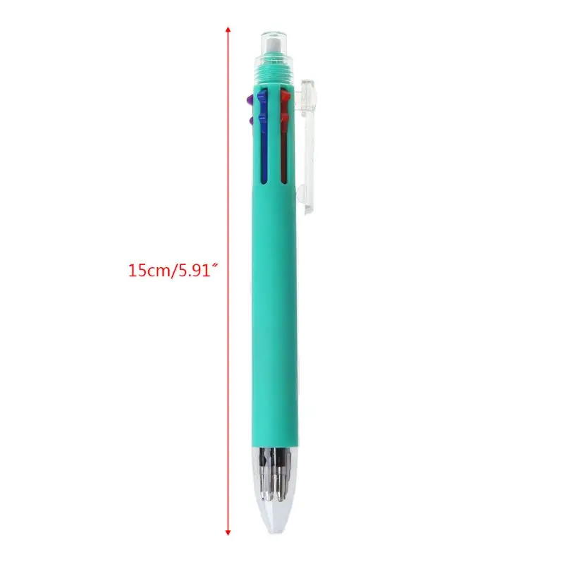 0.7mm 5 Colors In One Retractable Ballpoint Pens Mechanical Pencil Smooth Writing Tip Note Taking School Stationery Office
0.7mm 5 Colors In One Retractable Ballpoint Pens Mechanical Pencil Smooth Writing Tip Note Taking School Stationery Office