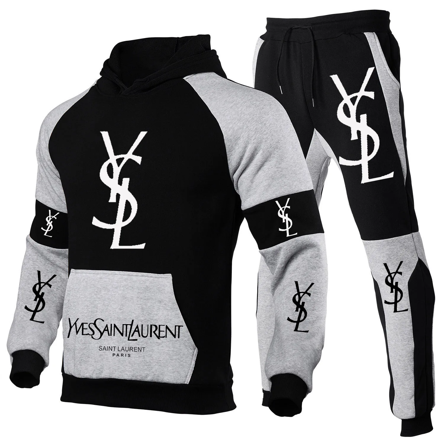 Men's Sportswear Spring Autumn Hoodie With Print Logo 2021 New Style Anime Tracksuit Hoodies Pants Two Piece Set Jogging Suit
Men's Sportswear Spring Autumn Hoodie With Print Logo 2021 New Style Anime Tracksuit Hoodies Pants Two Piece Set Jogging Suit