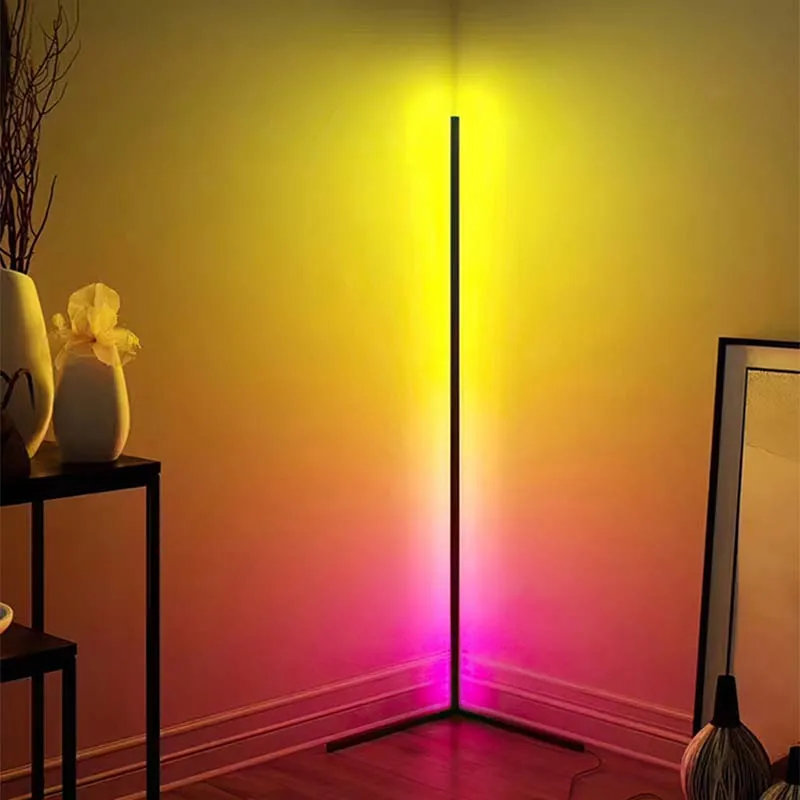 RGB LED Floor Lamp Wall Corner Floor Light Bedroom Bedside Decoration Living Room Art Decor Remote Indoor Party Stand Lighting
RGB LED Floor Lamp Wall Corner Floor Light Bedroom Bedside Decoration Living Room Art Decor Remote Indoor Party Stand Lighting