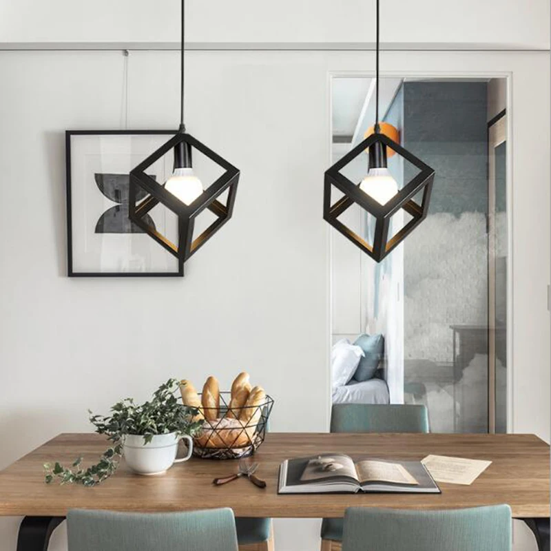 Modern Pendant Lights 3-Heads Black Bar Cafe Restaurant Living Dining Room Art Nordic Design Industrial Wire Hanging Lamps
Modern Pendant Lights 3-Heads Black Bar Cafe Restaurant Living Dining Room Art Nordic Design Industrial Wire Hanging Lamps