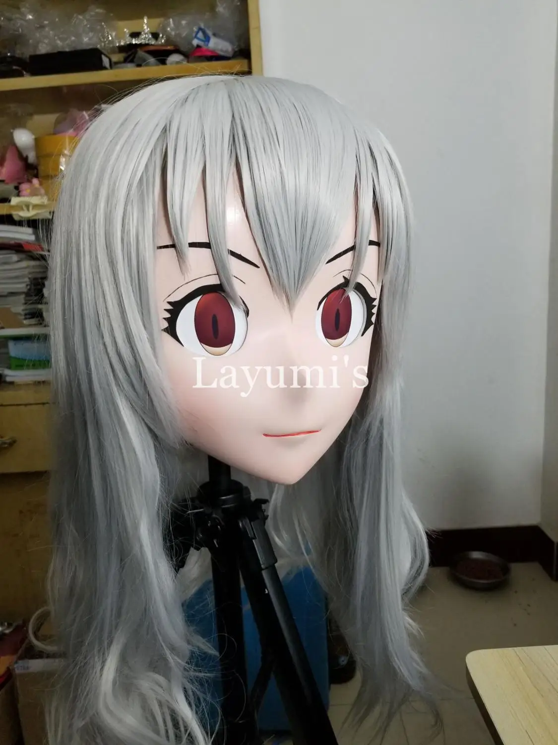 (NEW-37) Handmade Full Head Silicone Mask Masquerade Comics Crossdresser Doll Japan Cartoon Anime Girl Cosplay Kigurumi Masks
(NEW-37) Handmade Full Head Silicone Mask Masquerade Comics Crossdresser Doll Japan Cartoon Anime Girl Cosplay Kigurumi Masks