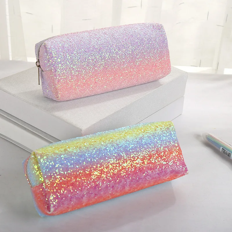 Pencil Cases Material Escolar Laser Korean Stationery Kawaii Pen Case Bags Pouch School Supplies Sequin Colorful Storage Bag
Pencil Cases Material Escolar Laser Korean Stationery Kawaii Pen Case Bags Pouch School Supplies Sequin Colorful Storage Bag