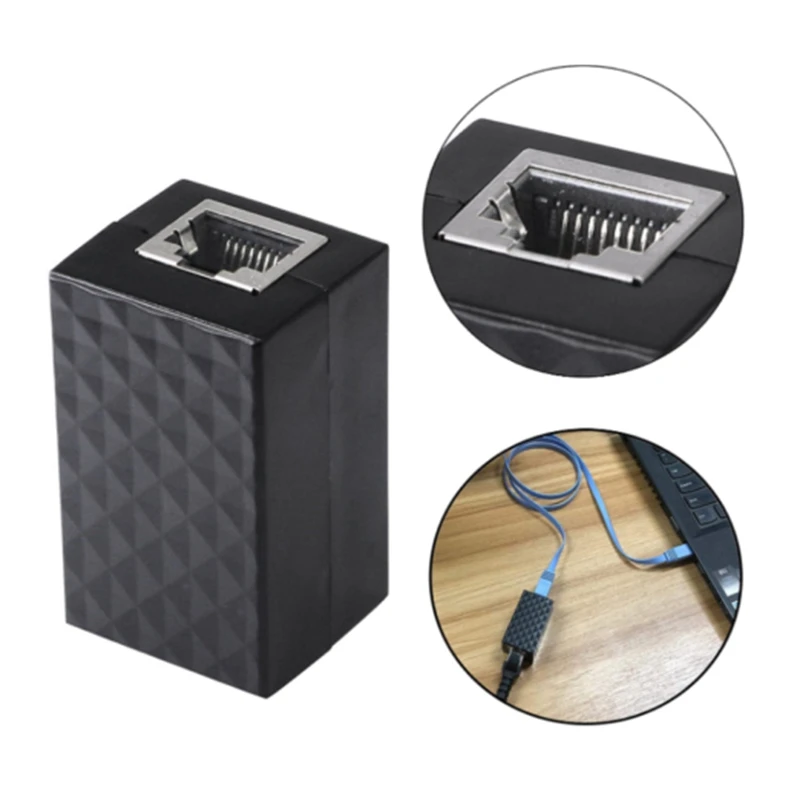 10PCS RJ45 Coupler Female to Female Ethernet Network Surge Protector Outdoor Arrester Device Extension Cable Adapter
10PCS RJ45 Coupler Female to Female Ethernet Network Surge Protector Outdoor Arrester Device Extension Cable Adapter