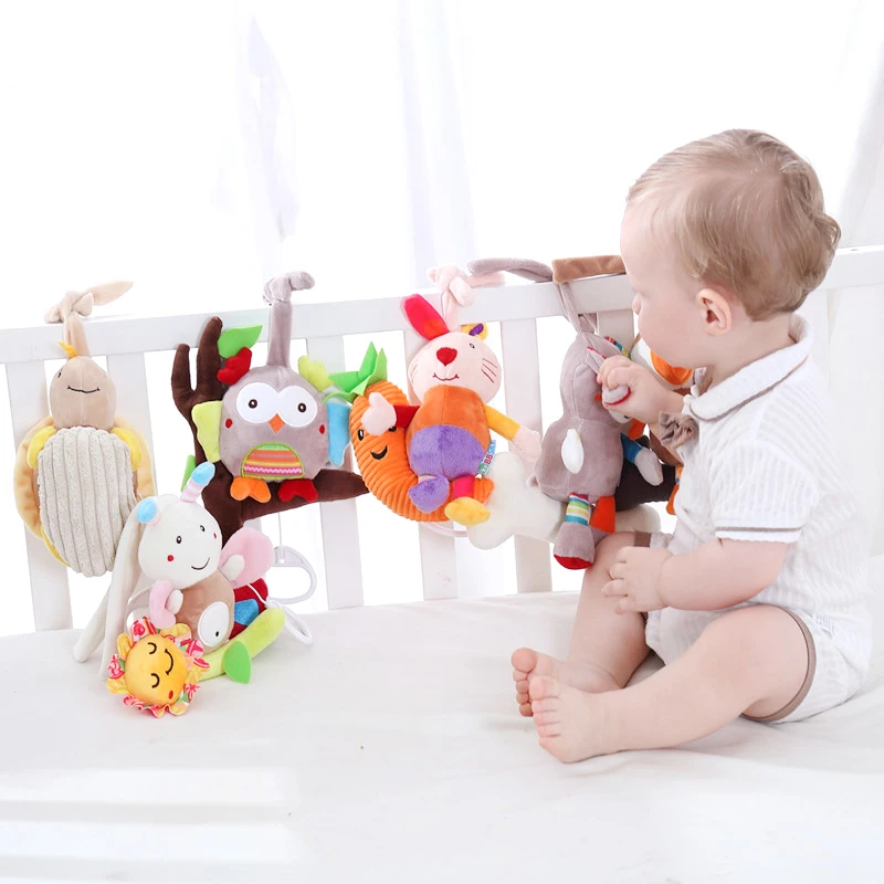 Baby Animal Bed Bell Bed Hanging Cart Pendant Lovely Plush Stuffed Animals Soft Baby Rattles Educational Toys For Children Gift
Baby Animal Bed Bell Bed Hanging Cart Pendant Lovely Plush Stuffed Animals Soft Baby Rattles Educational Toys For Children Gift