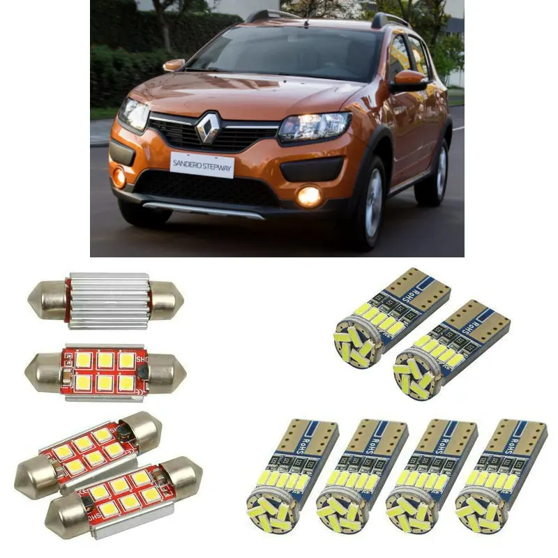 Внутренняя светодиодная автомобильная фара s для Renault sandero stepway 2 b8 2013, автомобильные аксессуары, освещение для номерного знака, светильник шт...
Внутренняя светодиодная автомобильная фара s для Renault sandero stepway 2 b8 2013, автомобильные аксессуары, освещение для номерного знака, светильник шт...