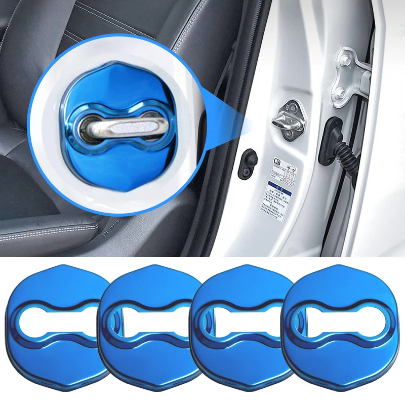 4Pcs/Set Stainless Steel Interior Accessories Door Lock Prote Ctive Cover for Kia K3 K5 Freddy Door Lock Cover
4Pcs/Set Stainless Steel Interior Accessories Door Lock Prote Ctive Cover for Kia K3 K5 Freddy Door Lock Cover