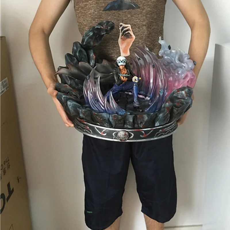 12" One Piece Statue Trafalgar D Water Law Bust Trafalgar Law Full-Length Portrait LED Light GK Action Figure Toy BOX 32CM Q407
12" One Piece Statue Trafalgar D Water Law Bust Trafalgar Law Full-Length Portrait LED Light GK Action Figure Toy BOX 32CM Q407