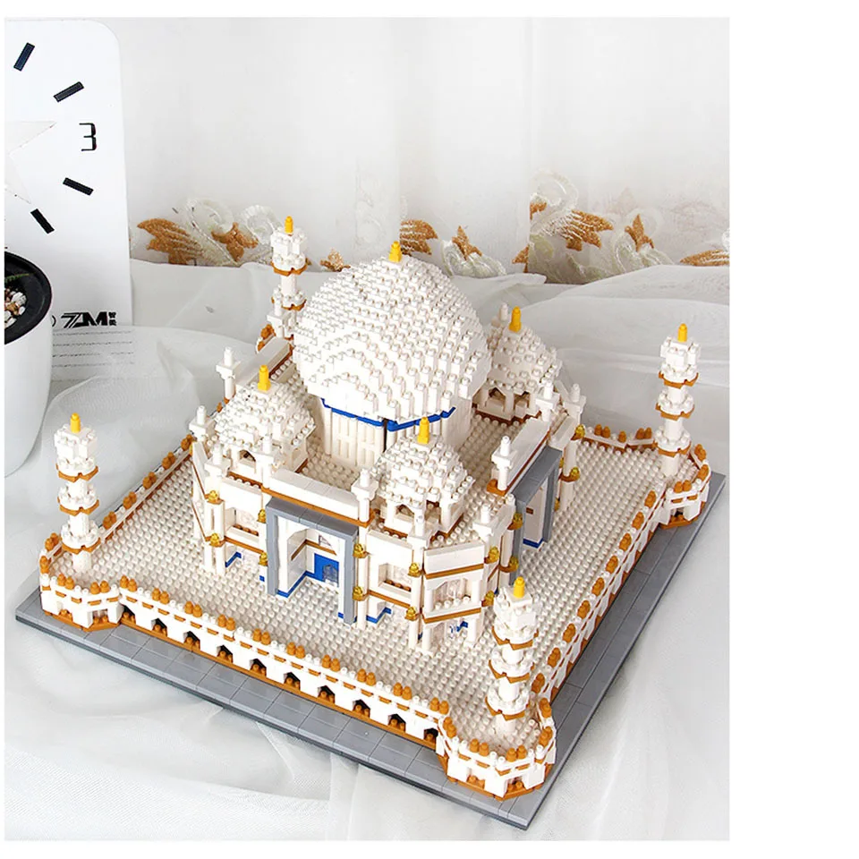 Micro Diamond Small Particle Building Blocks Assembling World Famous Taj Mahal Creative Building DIY City Toy Christmas Gift
Micro Diamond Small Particle Building Blocks Assembling World Famous Taj Mahal Creative Building DIY City Toy Christmas Gift