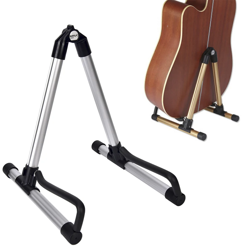 Foldable Guitar Bass Stand Holder Folding Acoustic Electric Guitar Bass Stringed Instrument Stand Holder for Guitarist Universal
Foldable Guitar Bass Stand Holder Folding Acoustic Electric Guitar Bass Stringed Instrument Stand Holder for Guitarist Universal