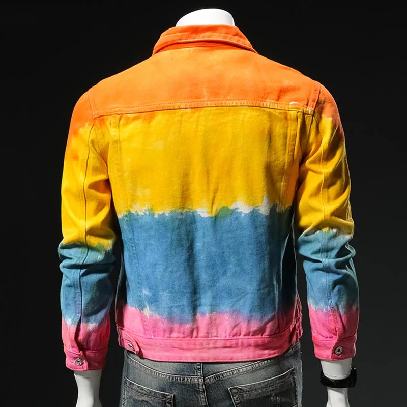 KIOVNO Fashion Men Hip Hop Painted Denim Jackets Coats Streetwear Slim Outwear Tops For Male Size M-XL
KIOVNO Fashion Men Hip Hop Painted Denim Jackets Coats Streetwear Slim Outwear Tops For Male Size M-XL
