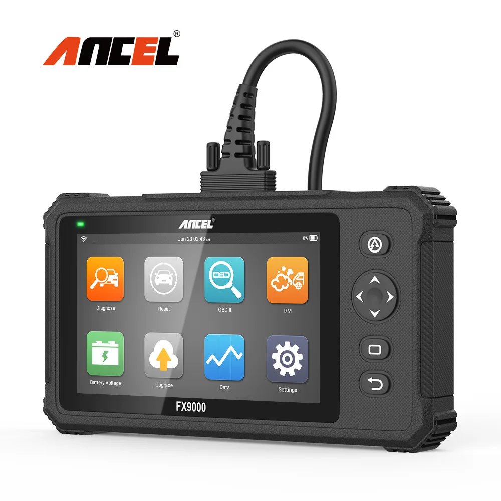 ANCEL FX9000 OBD2 Scanner Professional Full System ABS TPMS EPB Oil Reset OBD2 Auto Scanner Multi-language Car Diagnostic Tool
ANCEL FX9000 OBD2 Scanner Professional Full System ABS TPMS EPB Oil Reset OBD2 Auto Scanner Multi-language Car Diagnostic Tool