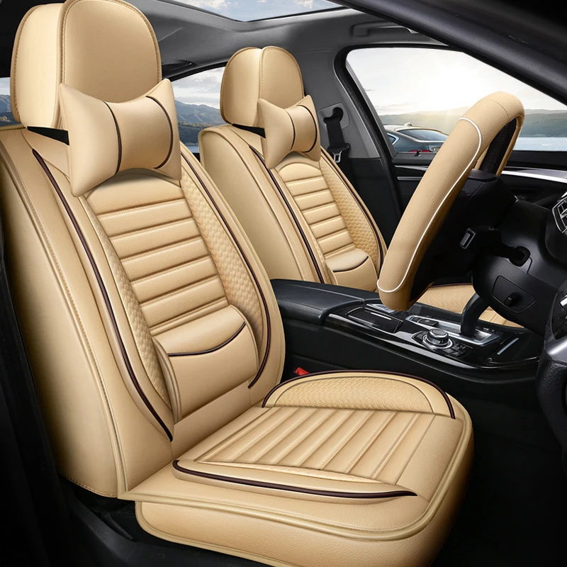 Embroidered Car seat cover For Toyota Sedan Corolla Camry Rav4 Auris Prius Yalis Luxury PU Leather Auto Interior Accessories
Embroidered Car seat cover For Toyota Sedan Corolla Camry Rav4 Auris Prius Yalis Luxury PU Leather Auto Interior Accessories