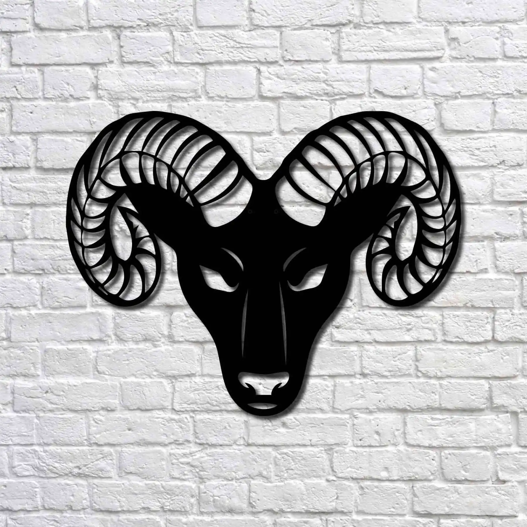 Metal Wall Art - Goat - Interior Decoration - Wall Hanging - Home Decor - Wall Sign -39x50 cm 
Metal Wall Art - Goat - Interior Decoration - Wall Hanging - Home Decor - Wall Sign -39x50 cm