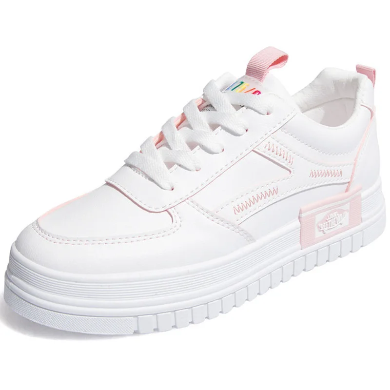 Women Platform Shoes Fashion Sneakers Height Increasing Woman Casual Loafers Comfortable Soft Bottom New Student Skateboarding
Women Platform Shoes Fashion Sneakers Height Increasing Woman Casual Loafers Comfortable Soft Bottom New Student Skateboarding