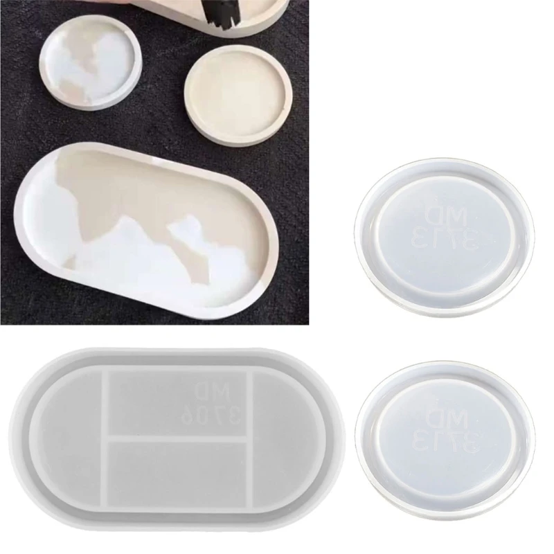 3 Pcs Resin Casting Molds Non-toxic Silicone Material Soft Anti-break Durable Easy to De-mold for Home Tablewares Mats
3 Pcs Resin Casting Molds Non-toxic Silicone Material Soft Anti-break Durable Easy to De-mold for Home Tablewares Mats